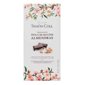 Almond chocolate 70% 100g simon coll 2526