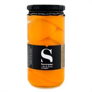 Peach halves serrano glass 1 kg