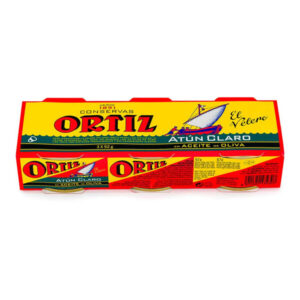 Tuna in olive oil ortiz pack 3 RO-100