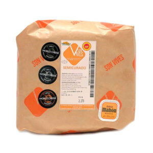 Mahon son vives semi cured cheese